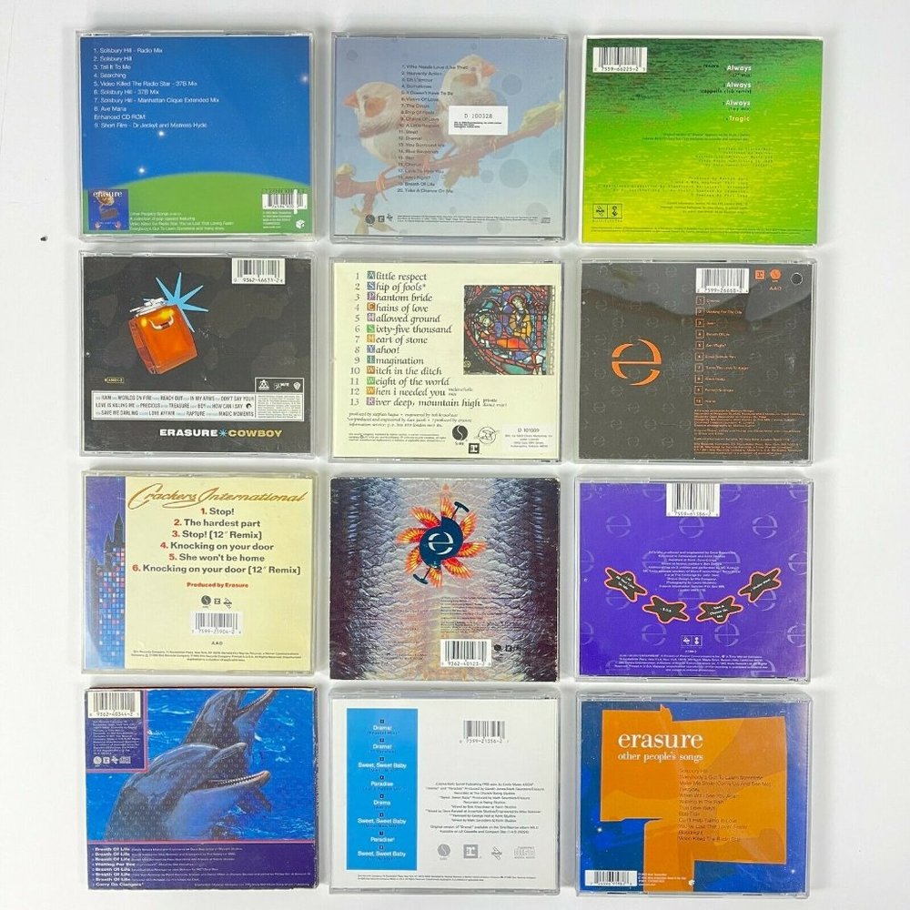Erasure 13 CD Lot Drama Chorus Abba Circus Hits Freedom Always Innocents Cowboy - Picture 4 of 8